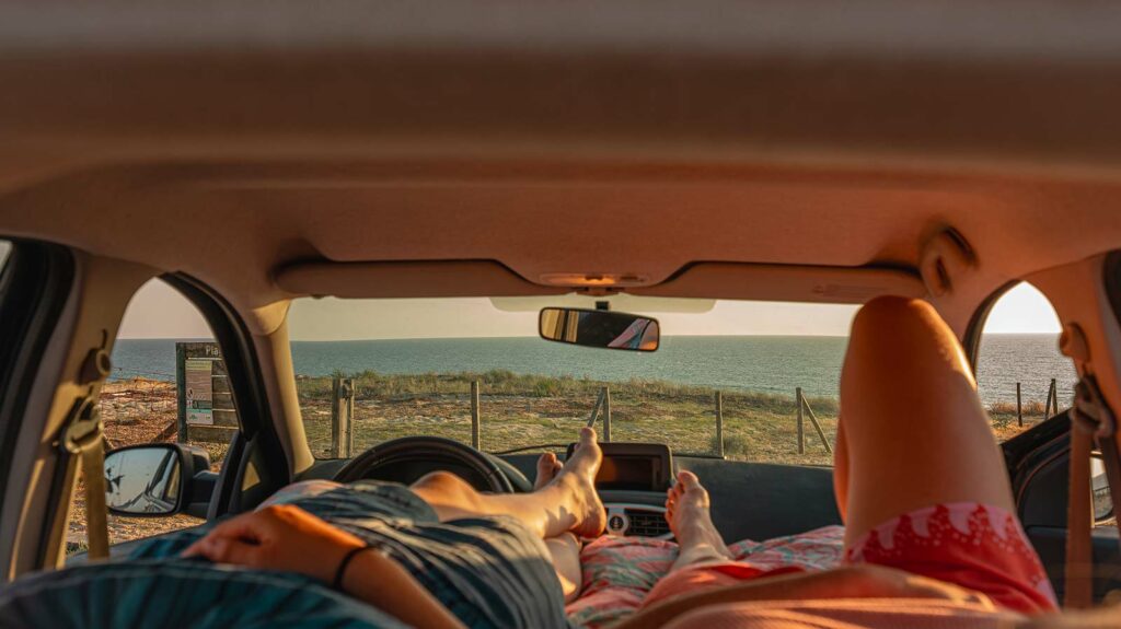 kit aménagement voiture citadine pour dormir