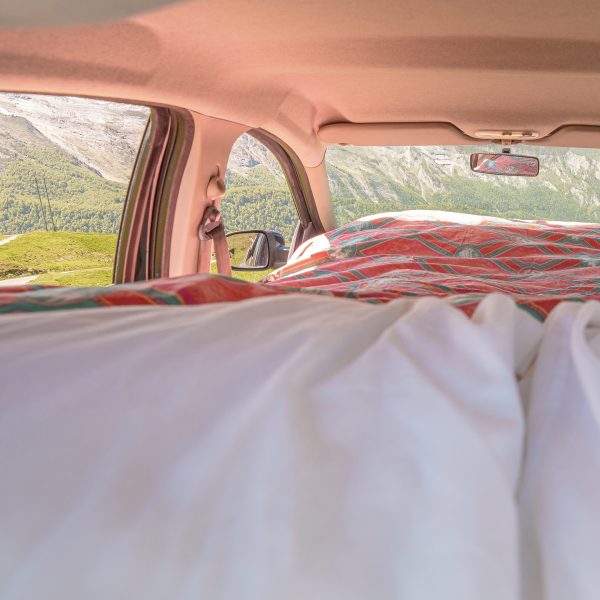 kit aménagement voiture citadine pour dormir