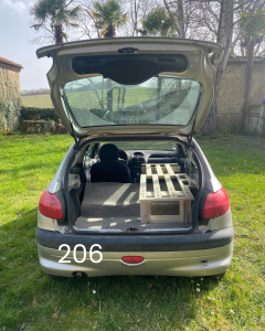Couchette Aménagement Voiture 206